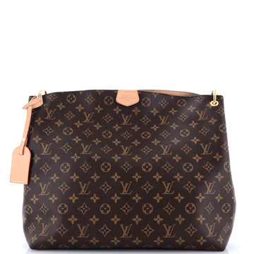 Louis Vuitton Graceful Handbag Monogram Canvas MM
