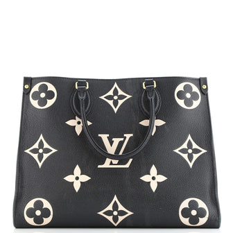 Louis Vuitton OnTheGo Tote Bicolor Monogram Empreinte Giant MM