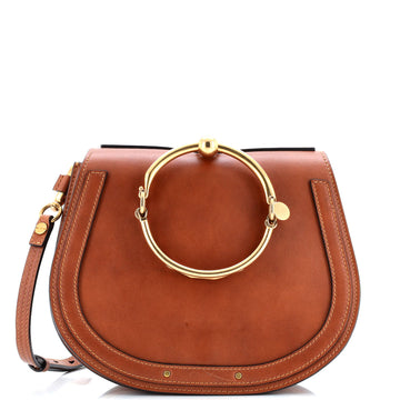 Chloe Nile Crossbody Bag Leather Medium