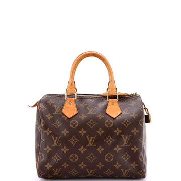 Louis Vuitton Speedy Handbag Monogram Canvas 25