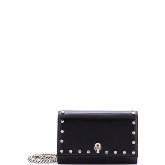 Alexander McQueen Skull Chain Crossbody Bag Leather Mini