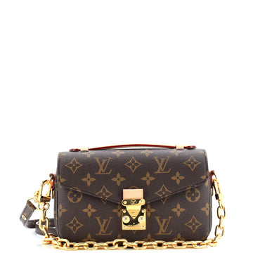 Louis Vuitton Pochette Metis Monogram Canvas East West