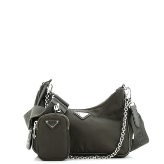 Prada Re-Edition 2005 Shoulder Bag Tessuto Small