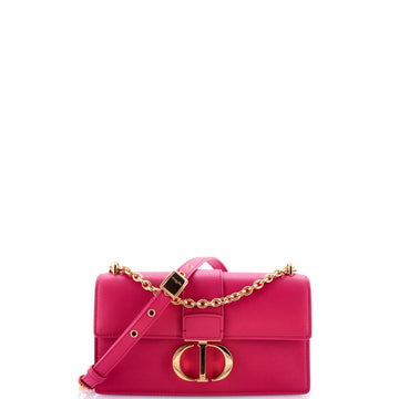 Christian Dior 30 Montaigne Chain Flap Bag Leather East West