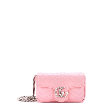 Gucci GG Marmont Flap Bag Matelasse Leather Super Mini