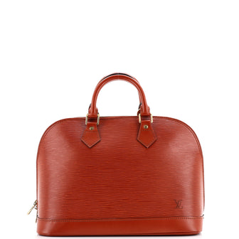 Louis Vuitton Vintage Alma Handbag Epi Leather PM