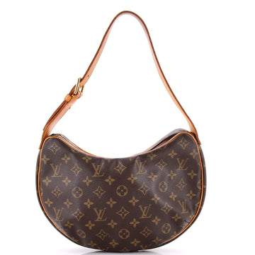 Louis Vuitton Croissant Handbag Monogram Canvas MM