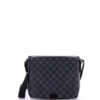 Louis Vuitton District Messenger Bag Damier Graphite PM