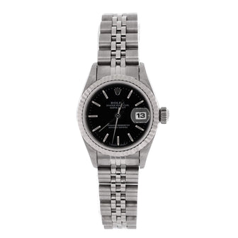 Rolex Oyster Perpetual Datejust Automatic Watch Stainless Steel and White Gold 26