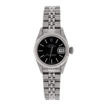 Rolex Oyster Perpetual Datejust Automatic Watch Stainless Steel and White Gold 26