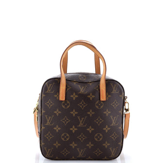 Louis Vuitton Spontini Handbag Monogram Canvas