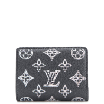 Louis Vuitton Clea Wallet Flight Mode Mahina Leather