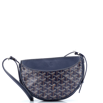 Goyard Hirondelle Shoulder Bag Coated Canvas and Leather