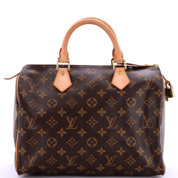 Louis Vuitton Speedy Handbag Monogram Canvas 30