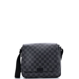 Louis Vuitton District Messenger Bag Damier Graphite PM