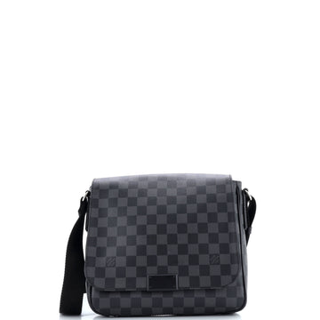 Louis Vuitton District Messenger Bag Damier Graphite PM