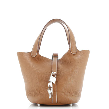 Hermes Picotin Lock Bag Clemence PM