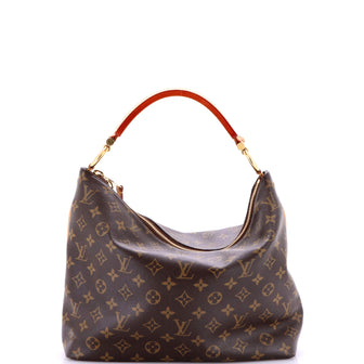 Louis Vuitton Sully Handbag Monogram Canvas PM