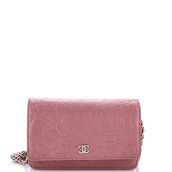 Chanel Wallet on Chain Camellia Lambskin