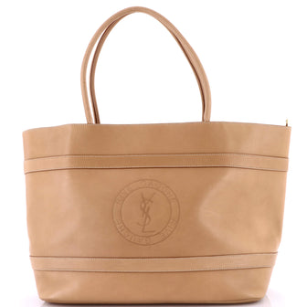 Saint Laurent Rive Gauche Tote Bag Leather Large