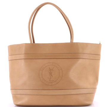 Saint Laurent Rive Gauche Tote Bag Leather Large