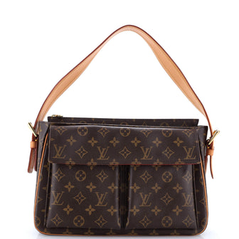 Louis Vuitton Viva Cite Handbag Monogram Canvas GM