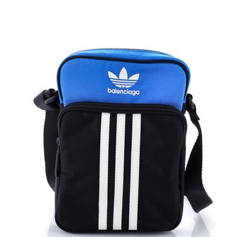 Balenciaga x adidas Agneau Messenger Bag Nylon Small