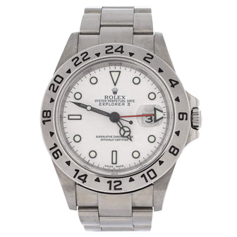 Rolex Oyster Perpetual Explorer II Automatic Watch Stainless Steel 40