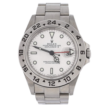 Rolex Oyster Perpetual Explorer II Automatic Watch Stainless Steel 40