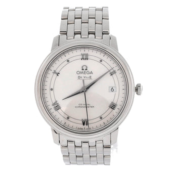 Omega De Ville Prestige Co-Axial Chronometer Automatic Watch Stainless Steel 37