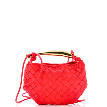 Bottega Veneta Sardine Top Handle Bag Intrecciato Nappa Mini