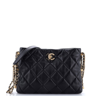 Chanel Crush on Chains Hobo Quilted Lambskin