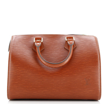 Louis Vuitton Speedy Handbag Epi Leather 25
