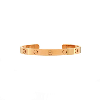 Cartier Love Cuff Bracelet 18K Rose Gold