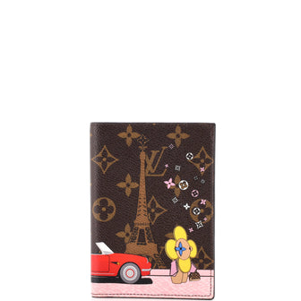 Louis Vuitton Passport Cover Limited Edition Vivienne Xmas Monogram Canvas