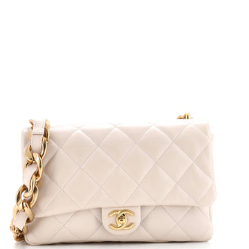 Chanel Funky Town Flap Bag Quilted Lambskin Large