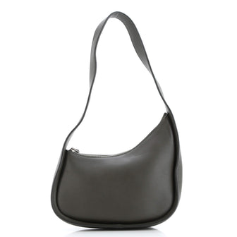The Row Half Moon Shoulder Bag Leather