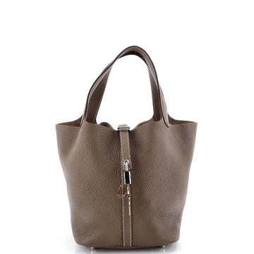 Hermes Picotin Lock Bag Clemence MM