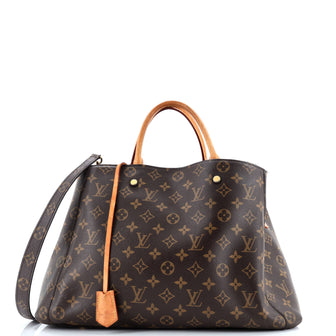 Louis Vuitton Montaigne Handbag Monogram Canvas GM