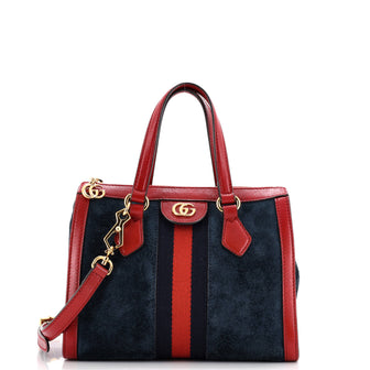 Gucci Ophidia Top Handle Tote Suede Small