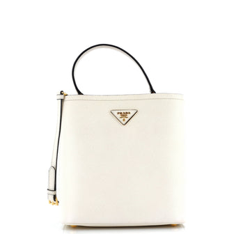 Prada Panier Bucket Bag Saffiano Leather Medium