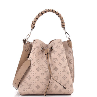 Louis Vuitton Muria Bucket Bag Mahina Leather