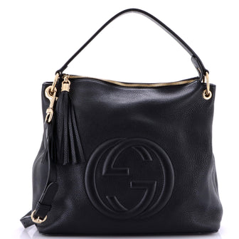 Gucci Soho Convertible Hobo Leather Large