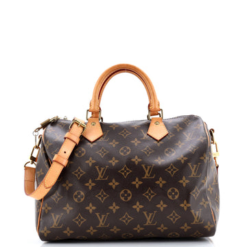 Louis Vuitton Speedy Bandouliere Bag Monogram Canvas 30