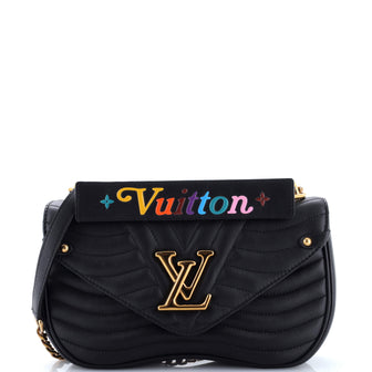 Louis Vuitton New Wave Chain Bag Quilted Leather MM