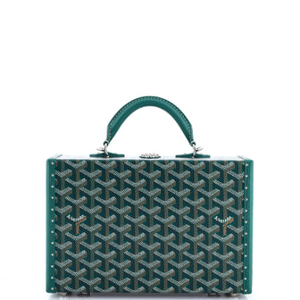 Goyard Grand Hotel Trunk Bag Coated Canvas PM