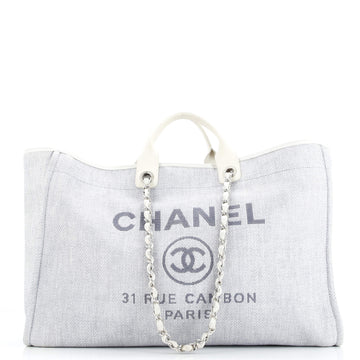 Chanel Deauville Tote Canvas XL