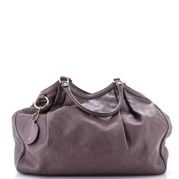 Gucci Sukey Tote Guccissima Leather Large
