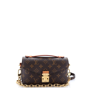 Louis Vuitton Pochette Metis Monogram Canvas East West