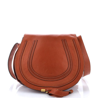 Chloe Marcie Saddle Bag Leather Medium